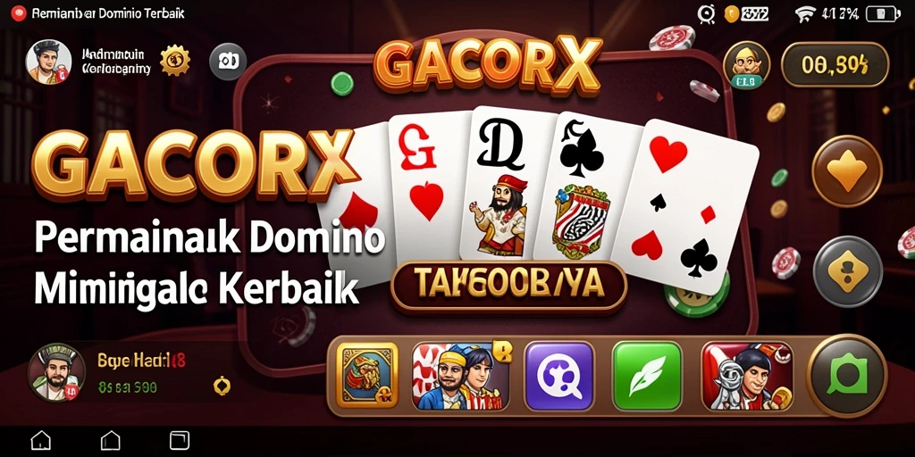 Tampilan gameplay GACORX yang menarik dan interaktif.