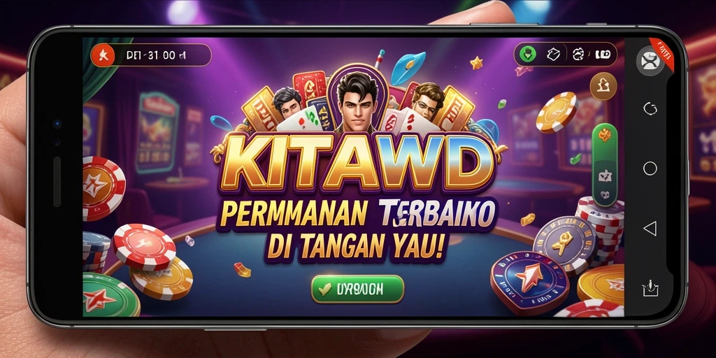 Tangkapan layar KITAWD menampilkan permainan kasino yang mendebarkan dan grafis memukau.