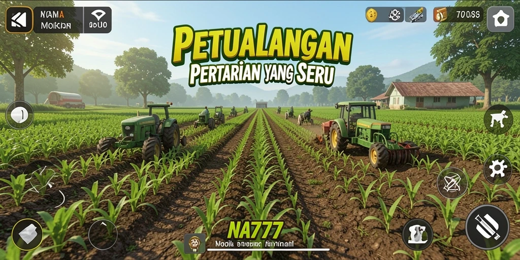 Tampilan menarik dari gameplay pertanian NA777 yang menggugah selera.