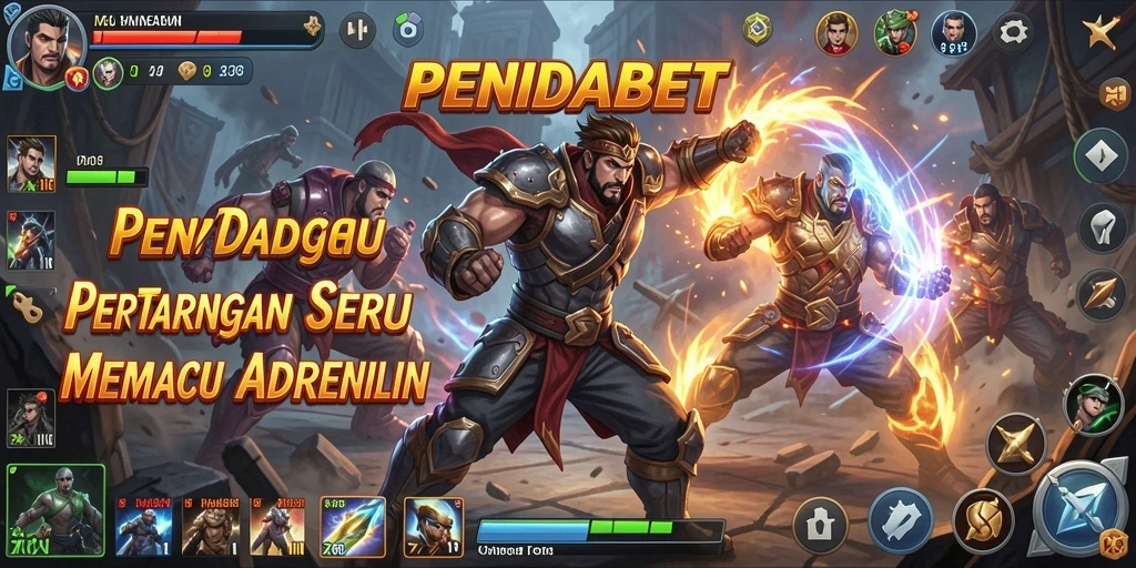 Gameplay PENIDABET yang penuh aksi dan ketegangan.