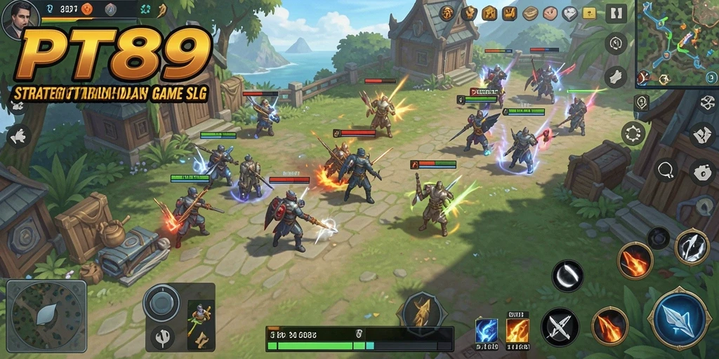 Screenshot gameplay PT89 dengan strategi SLG yang menegangkan.