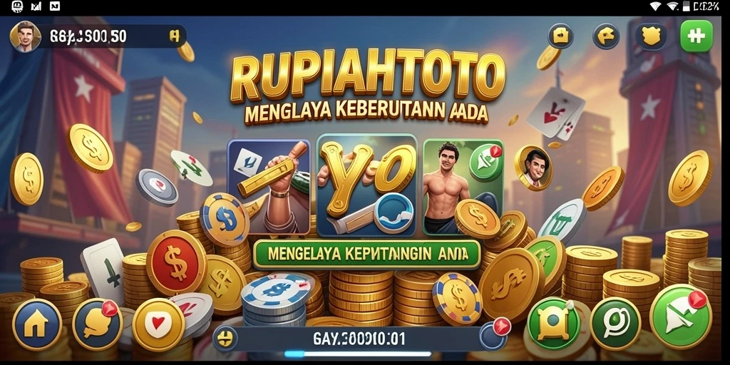 Screenshot gameplay RUPIAHTOTO yang memperlihatkan pengelolaan bisnis Tycoon.