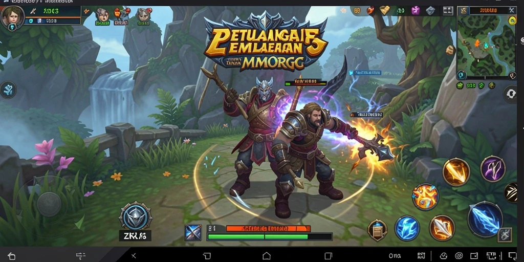 Tampilan menakjubkan dari gameplay epik ZK3 yang penuh aksi.